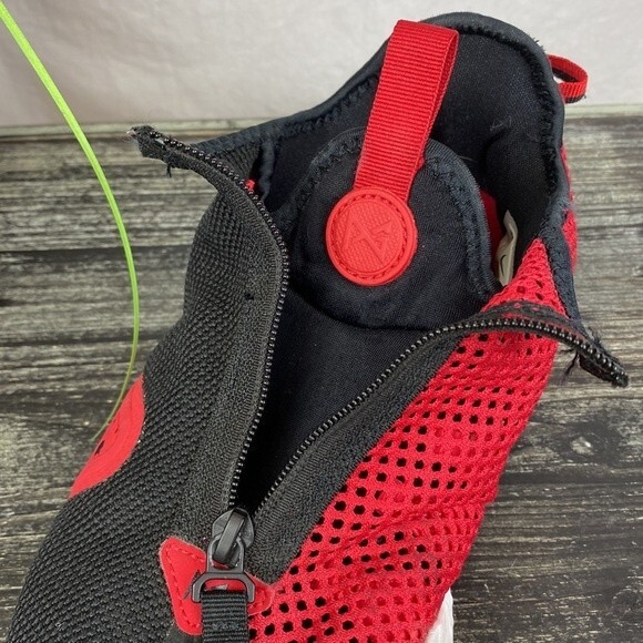 Nike Black & Red PG 4 Basketball Zip Up Athletic Sport Shoes 9 - Picture 6 of 8